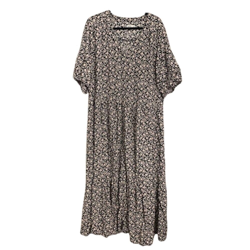 Sonoma‎ Goods for Life Women’s Plus Floral Linen Blend Maxi Dress Size 2X - Picture 2 of 9